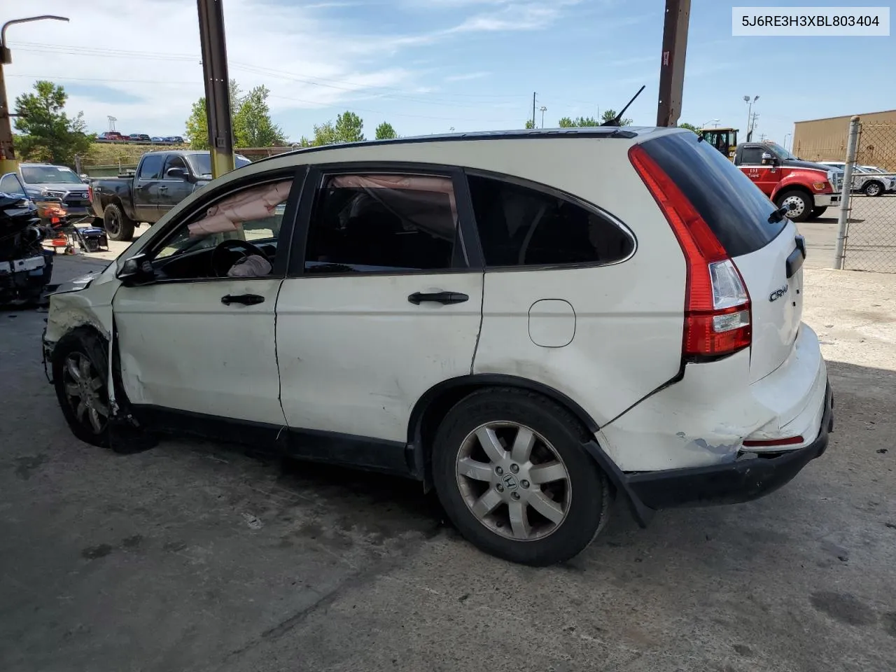 2011 Honda Cr-V Lx VIN: 5J6RE3H3XBL803404 Lot: 69931844