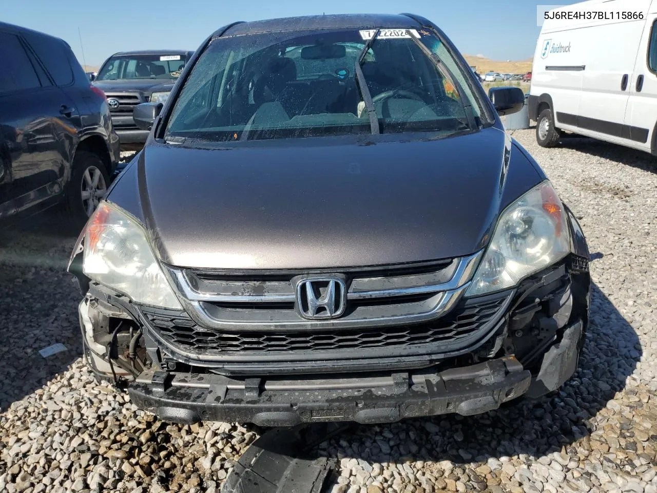 2011 Honda Cr-V Lx VIN: 5J6RE4H37BL115866 Lot: 71222024