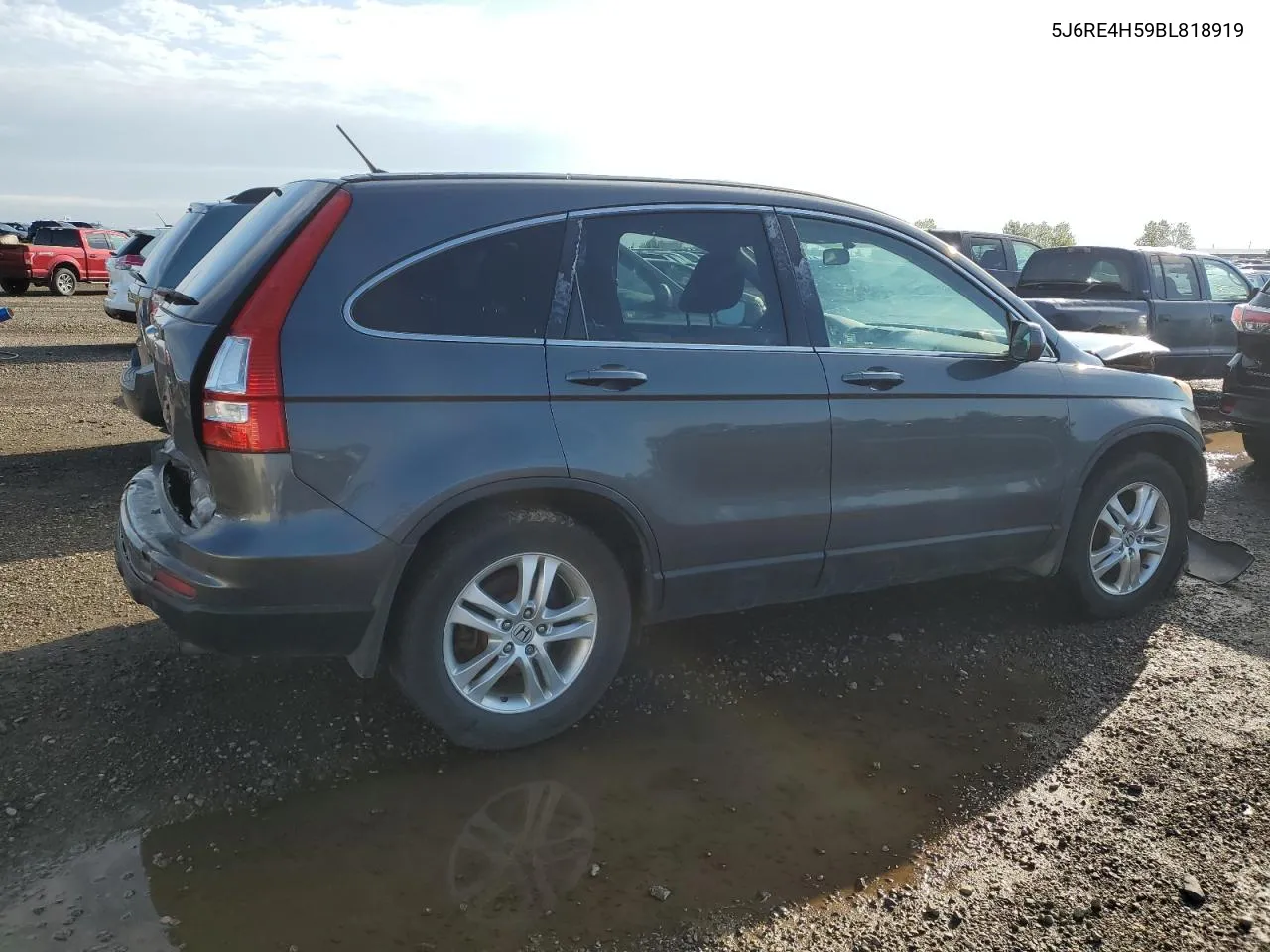 2011 Honda Cr-V Ex VIN: 5J6RE4H59BL818919 Lot: 71257284