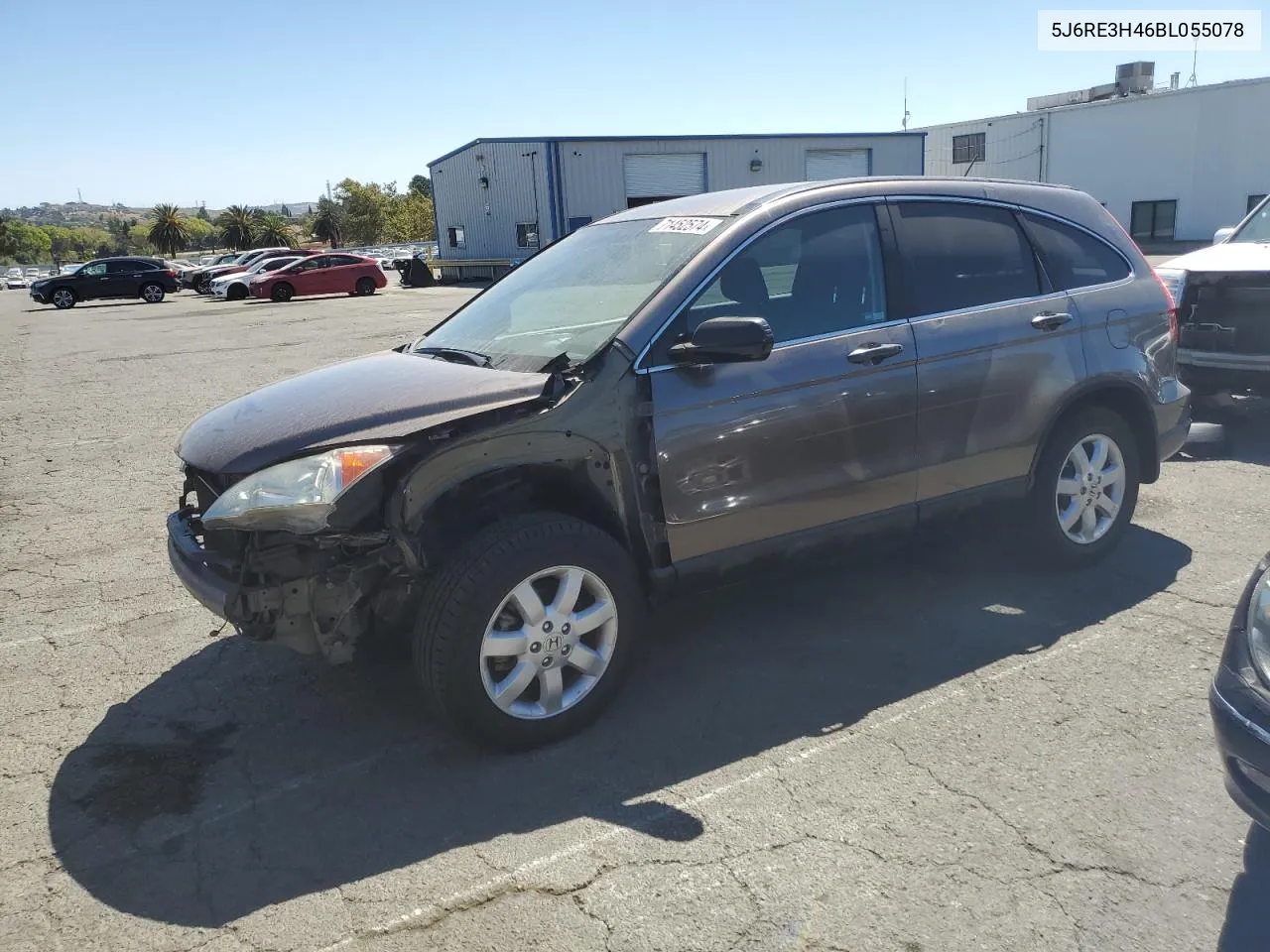 5J6RE3H46BL055078 2011 Honda Cr-V Se