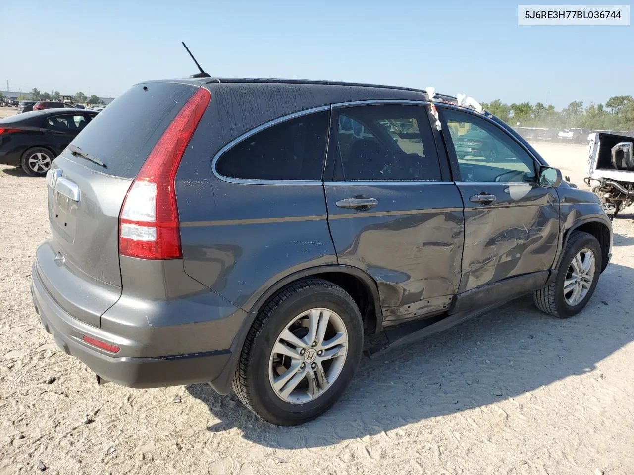 2011 Honda Cr-V Exl VIN: 5J6RE3H77BL036744 Lot: 71465244