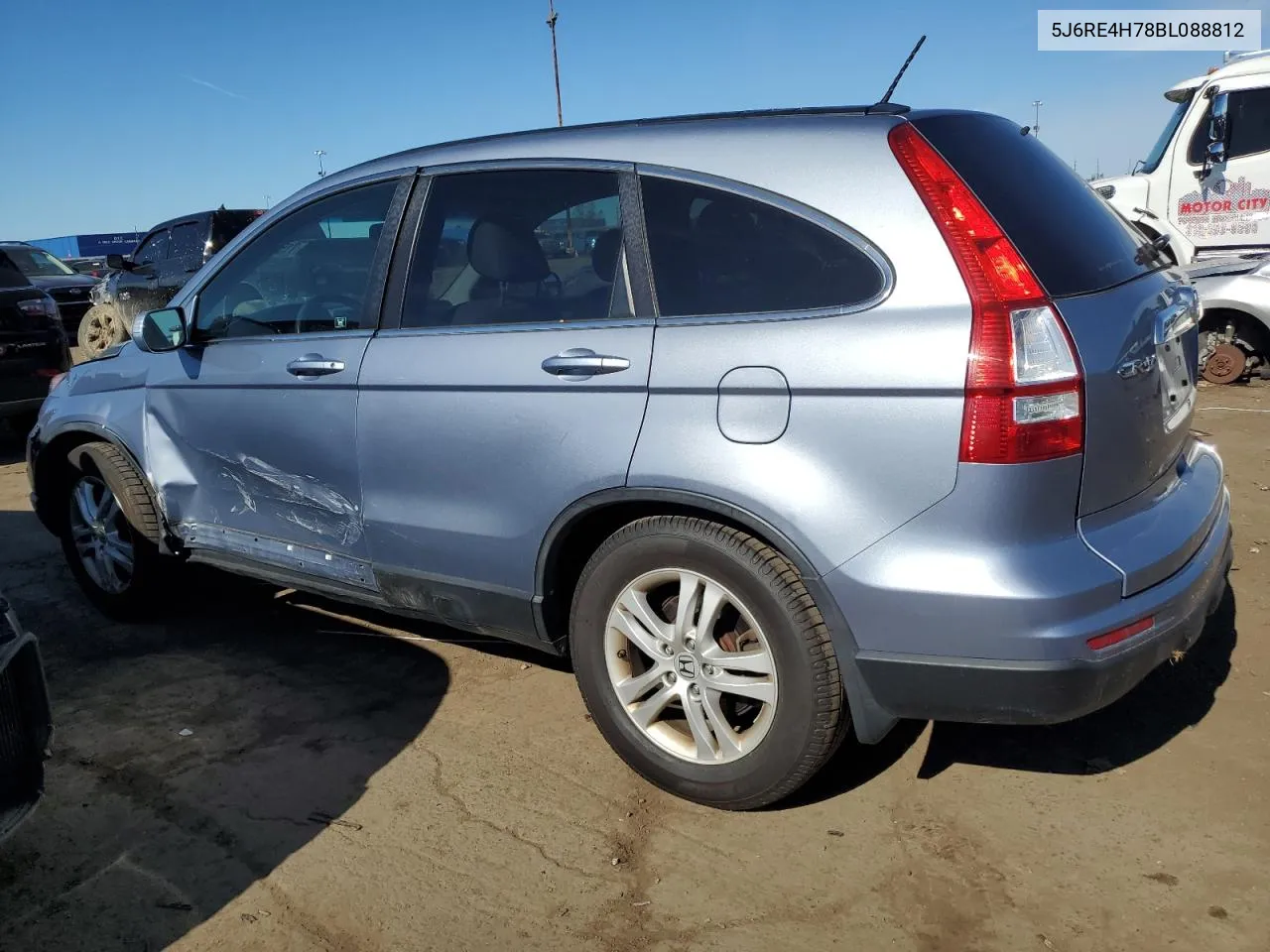 2011 Honda Cr-V Exl VIN: 5J6RE4H78BL088812 Lot: 71539744