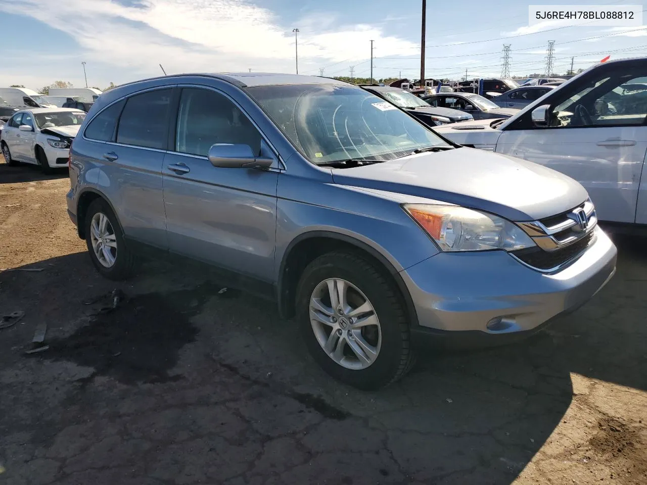 2011 Honda Cr-V Exl VIN: 5J6RE4H78BL088812 Lot: 71539744