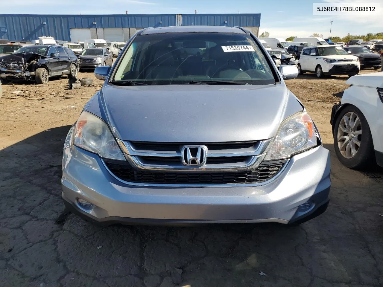 5J6RE4H78BL088812 2011 Honda Cr-V Exl