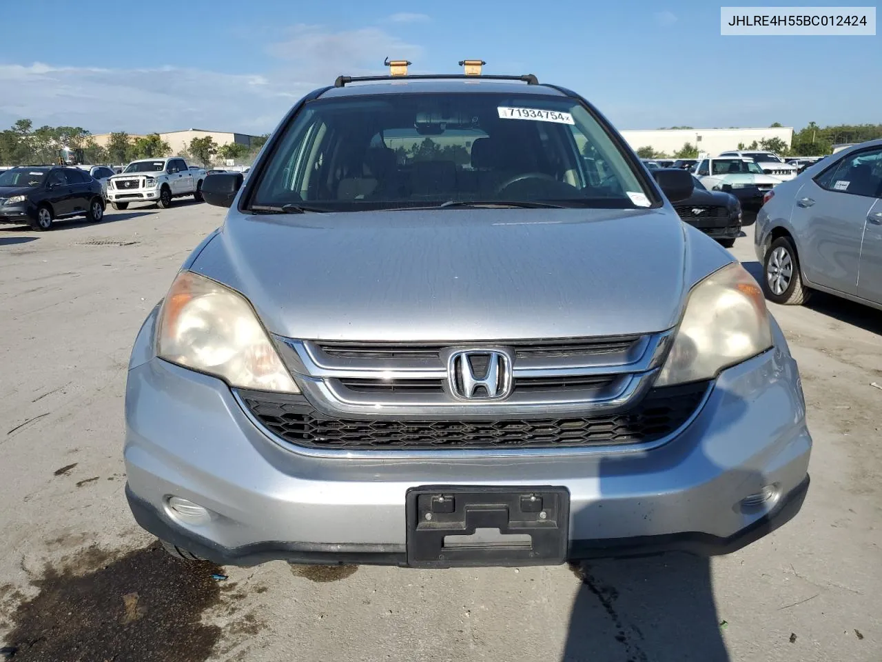 JHLRE4H55BC012424 2011 Honda Cr-V Ex