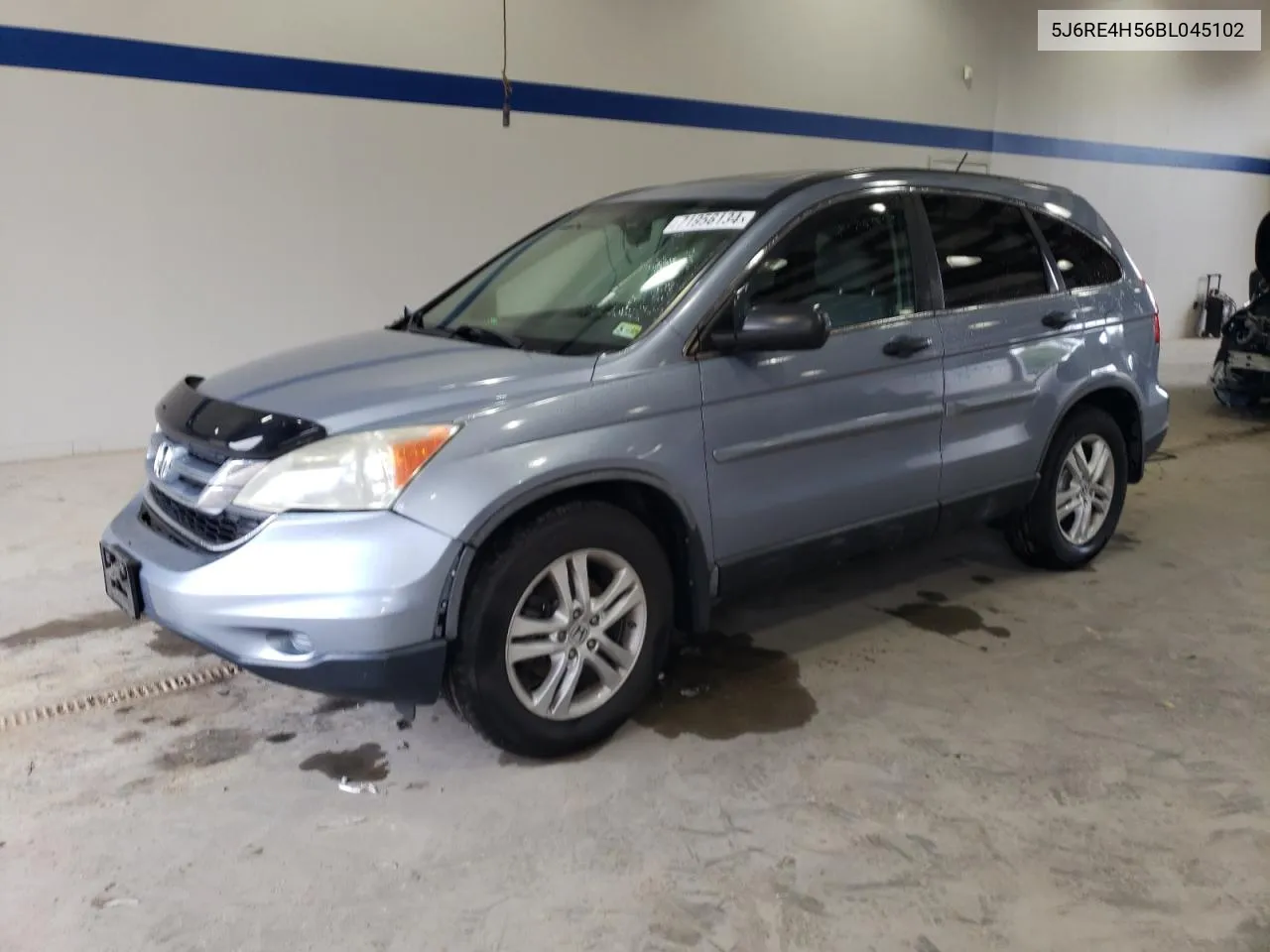 2011 Honda Cr-V Ex VIN: 5J6RE4H56BL045102 Lot: 71956134