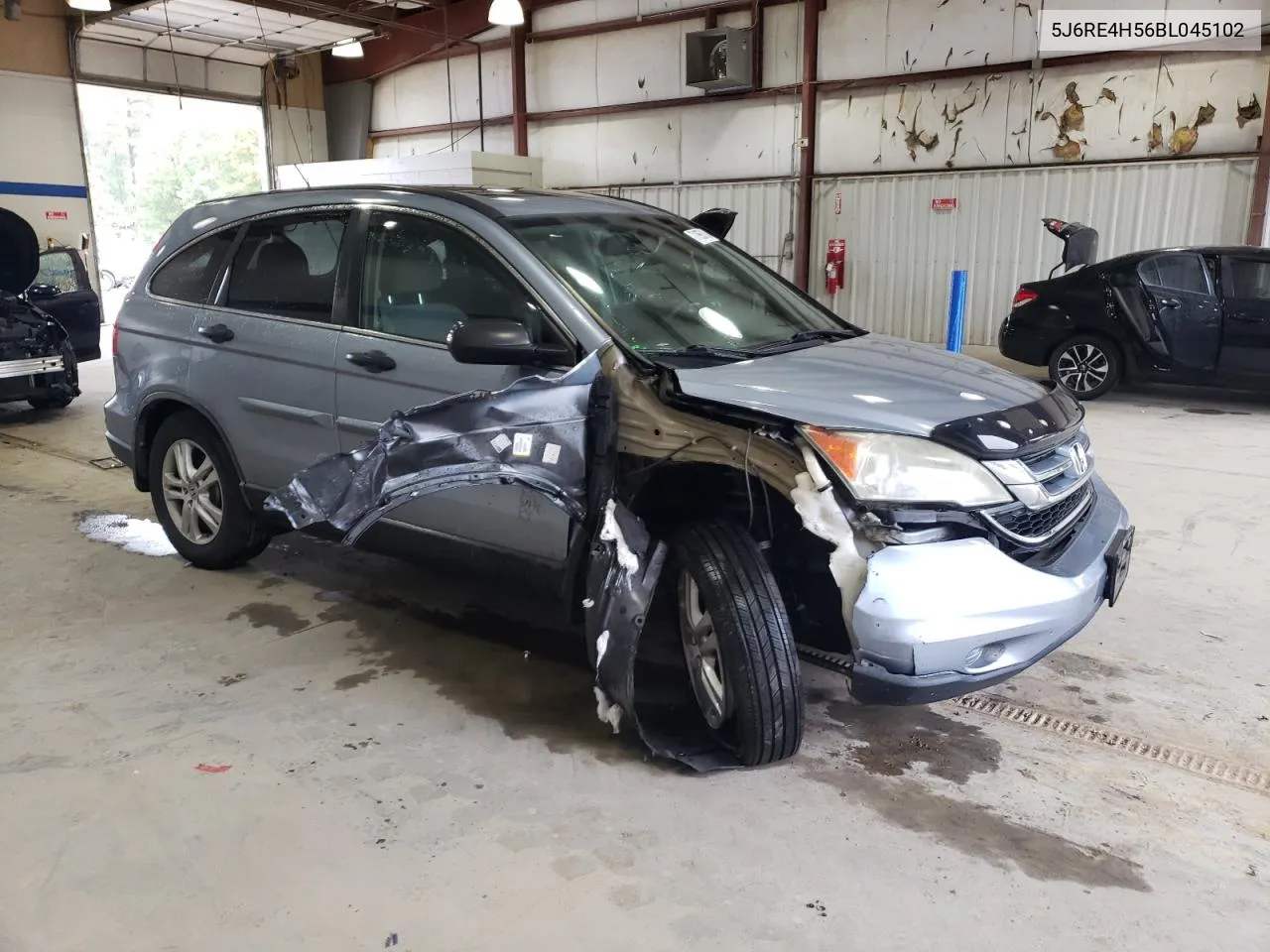 2011 Honda Cr-V Ex VIN: 5J6RE4H56BL045102 Lot: 71956134