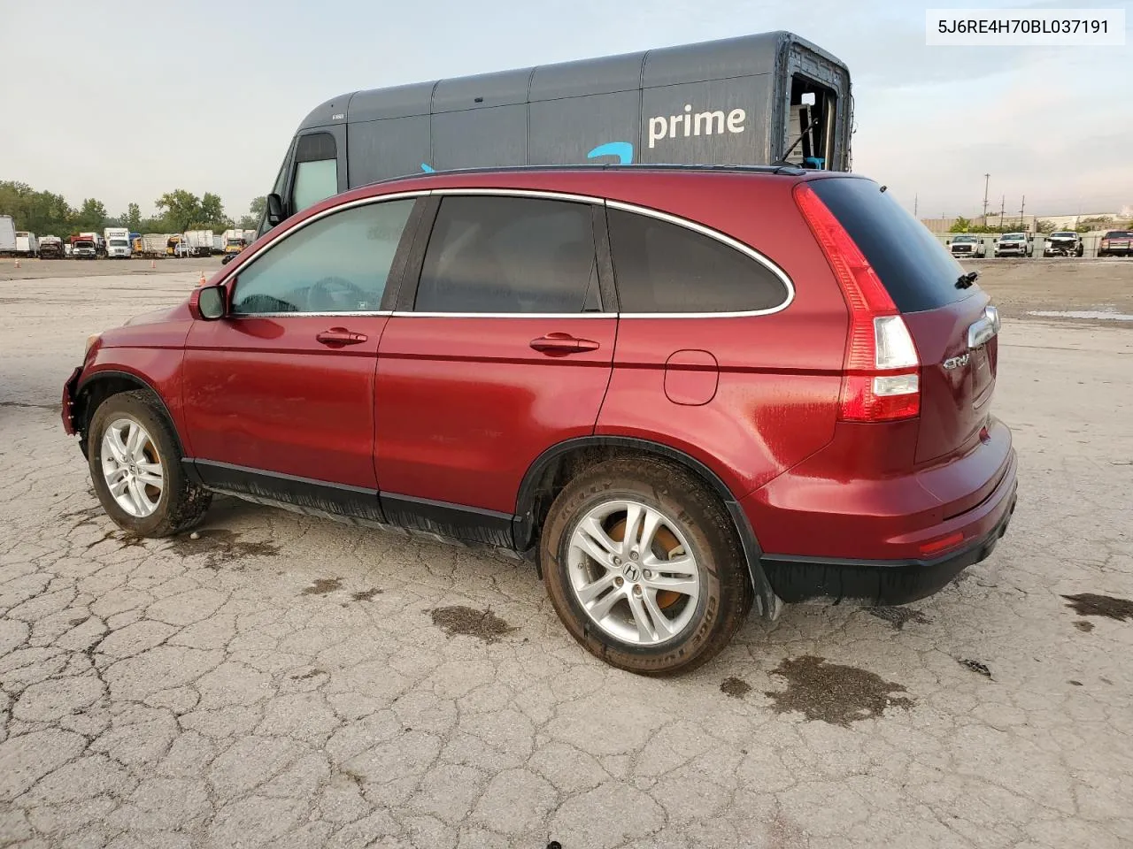 2011 Honda Cr-V Exl VIN: 5J6RE4H70BL037191 Lot: 72569144