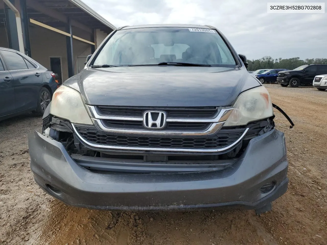 2011 Honda Cr-V Ex VIN: 3CZRE3H52BG702808 Lot: 72613084