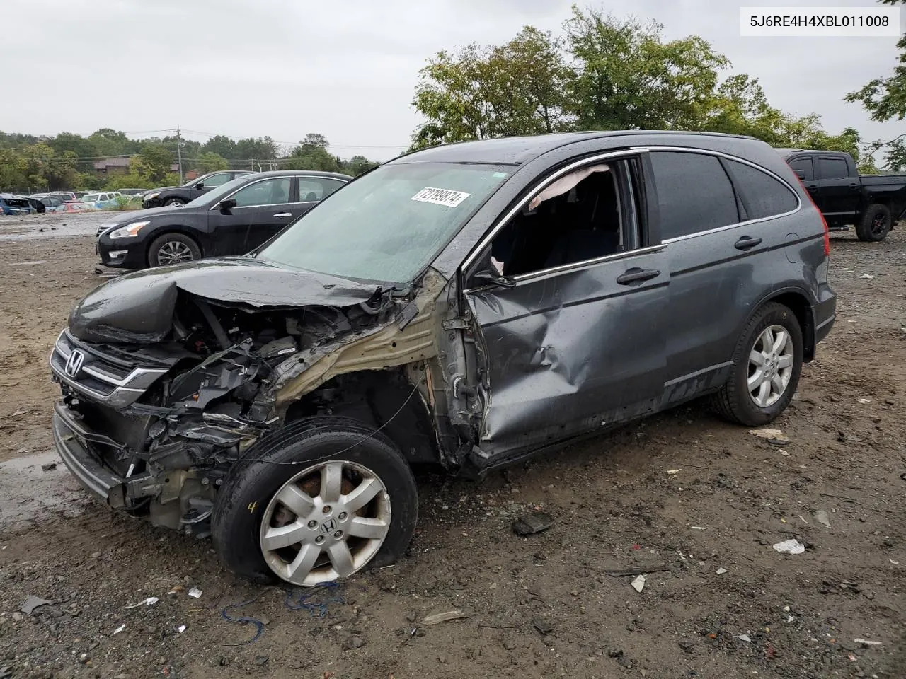 2011 Honda Cr-V Se VIN: 5J6RE4H4XBL011008 Lot: 72799874