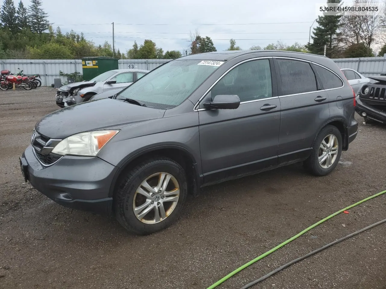 2011 Honda Cr-V Ex VIN: 5J6RE4H59BL804535 Lot: 73147324