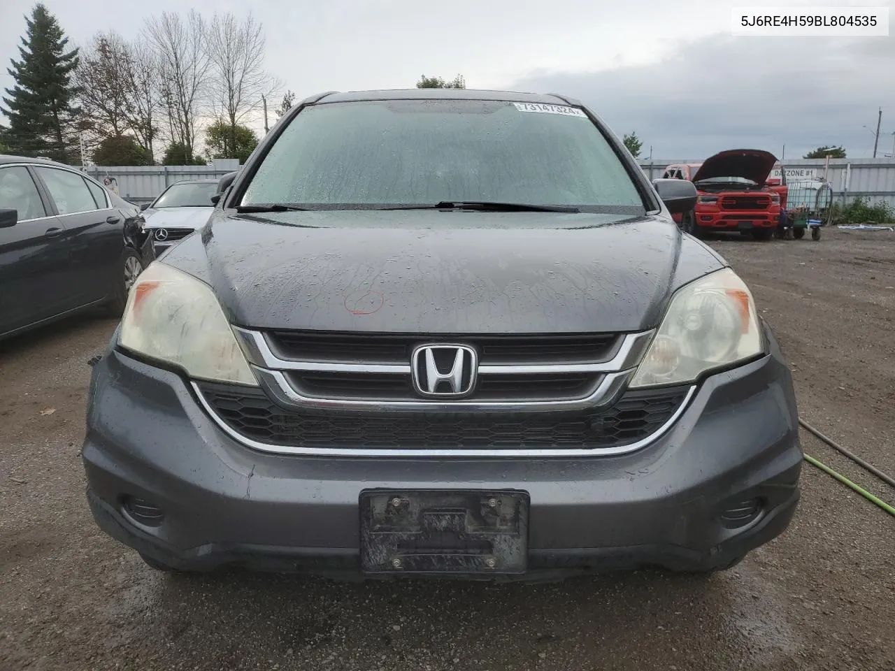 2011 Honda Cr-V Ex VIN: 5J6RE4H59BL804535 Lot: 73147324