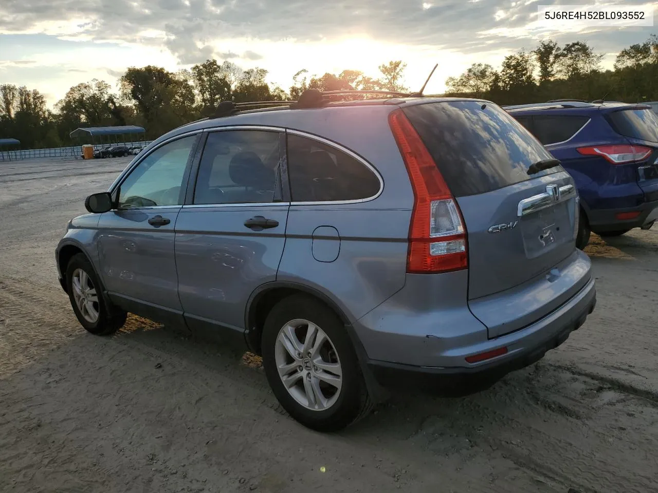 2011 Honda Cr-V Ex VIN: 5J6RE4H52BL093552 Lot: 73695954