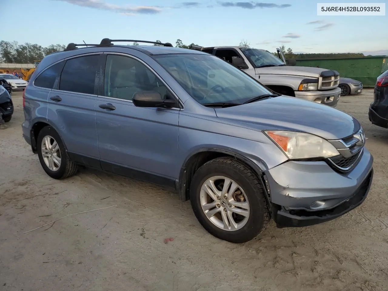 2011 Honda Cr-V Ex VIN: 5J6RE4H52BL093552 Lot: 73695954