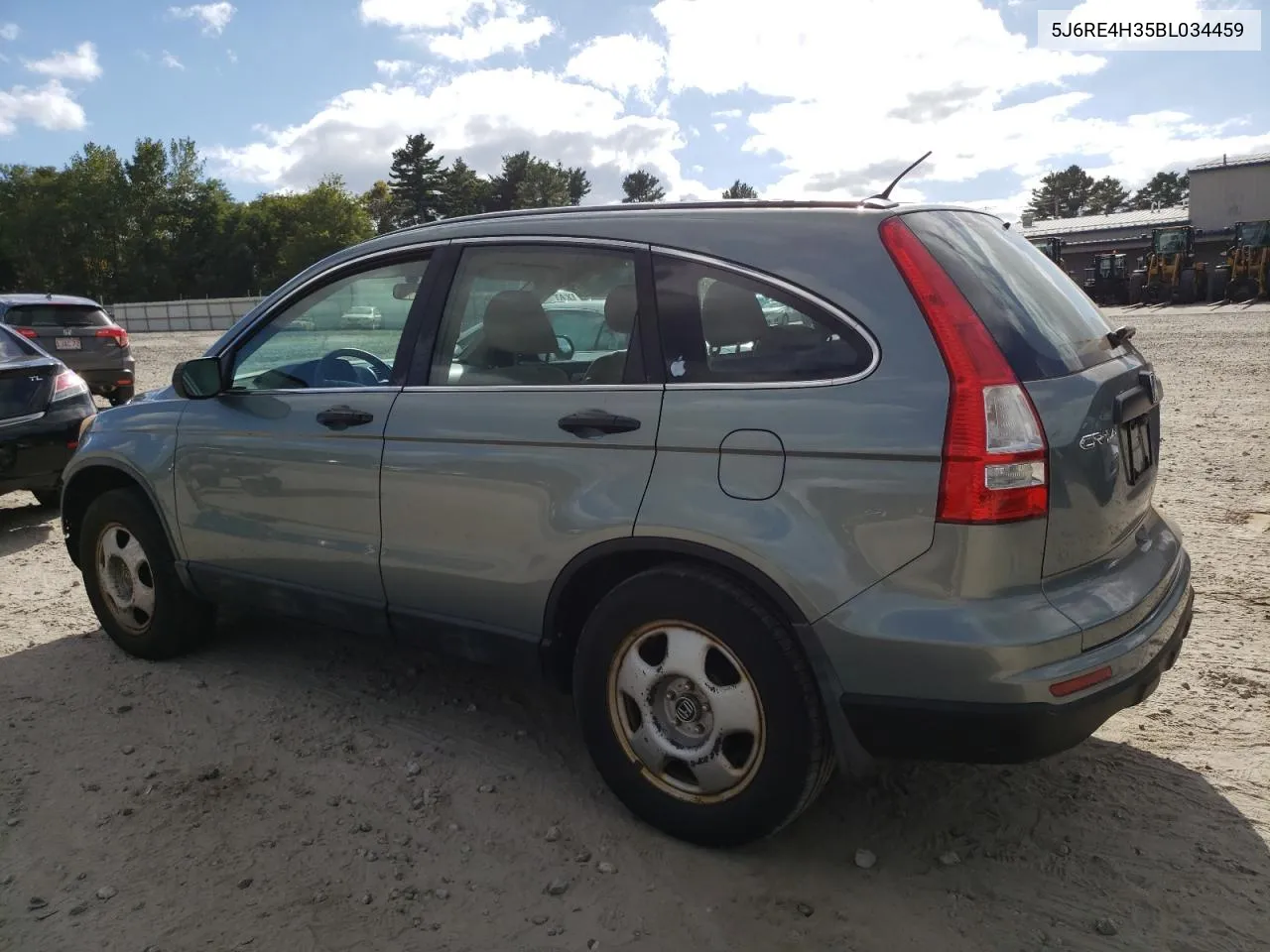 5J6RE4H35BL034459 2011 Honda Cr-V Lx