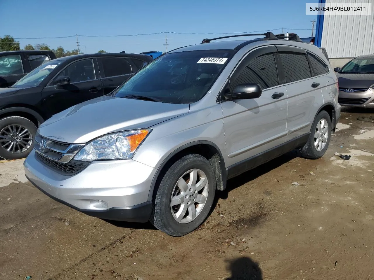 2011 Honda Cr-V Se VIN: 5J6RE4H49BL012411 Lot: 74245074