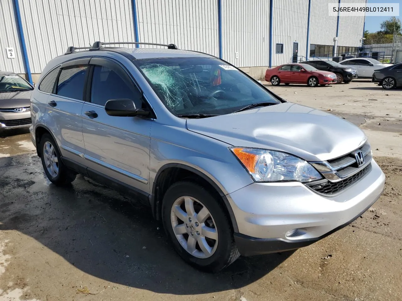 2011 Honda Cr-V Se VIN: 5J6RE4H49BL012411 Lot: 74245074