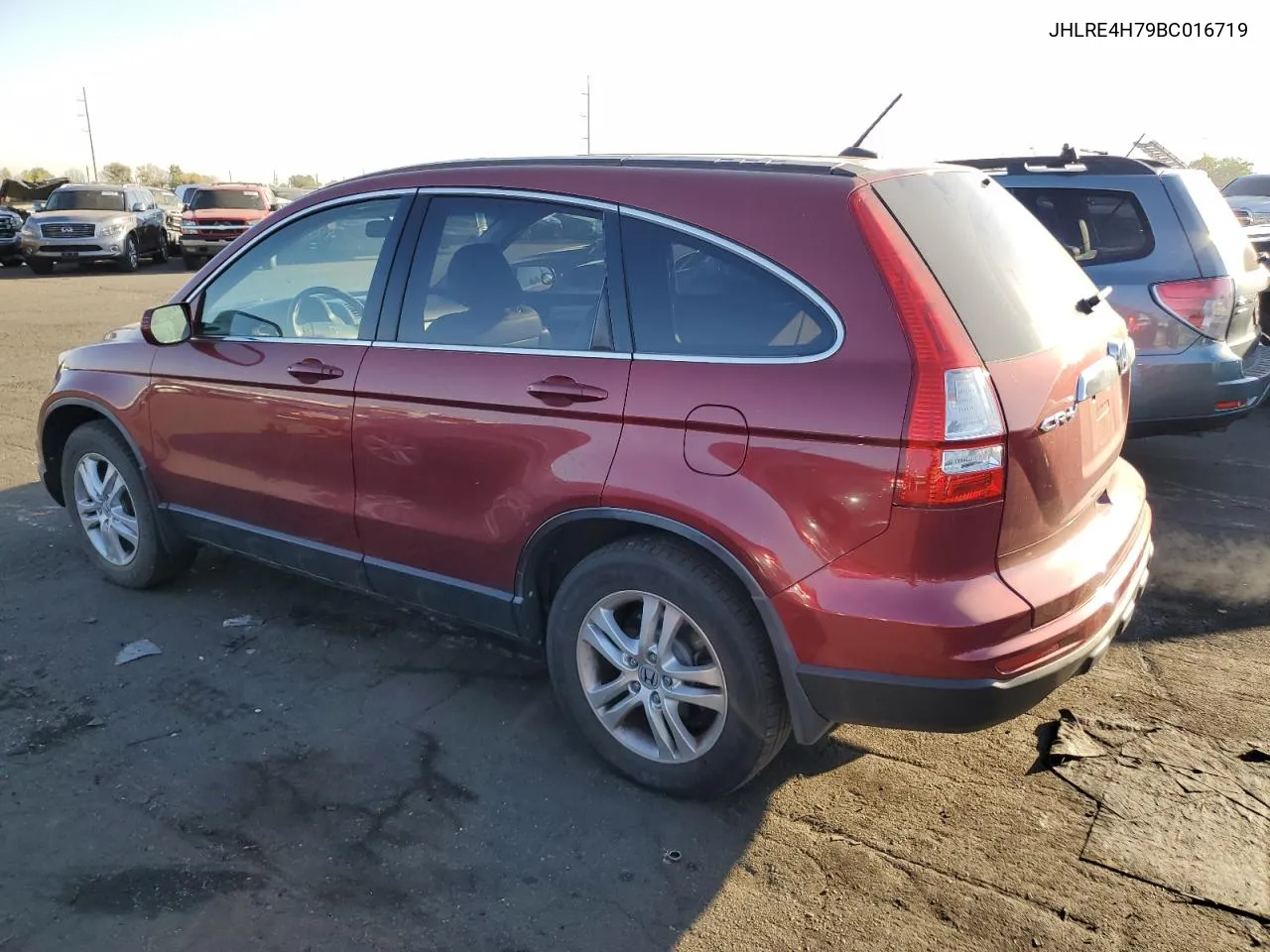 2011 Honda Cr-V Exl VIN: JHLRE4H79BC016719 Lot: 74512844