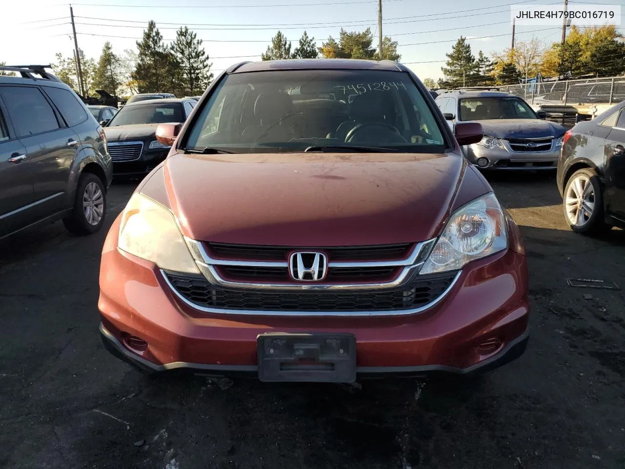 JHLRE4H79BC016719 2011 Honda Cr-V Exl