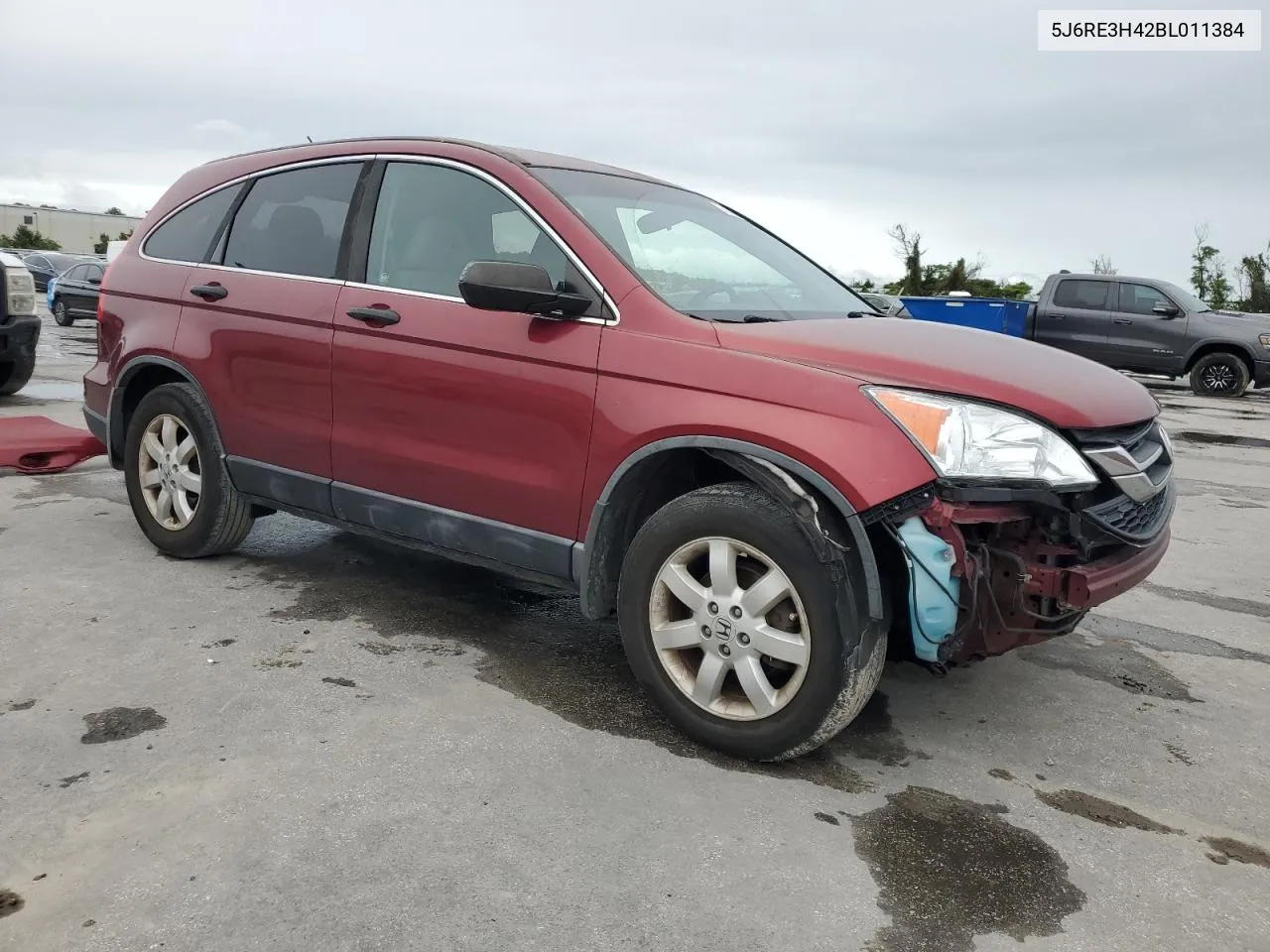 5J6RE3H42BL011384 2011 Honda Cr-V Se