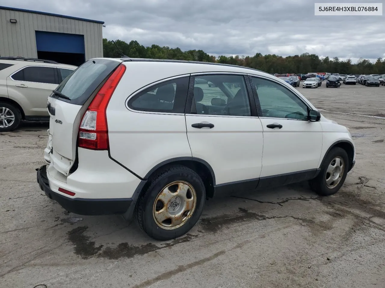 2011 Honda Cr-V Lx VIN: 5J6RE4H3XBL076884 Lot: 74922184