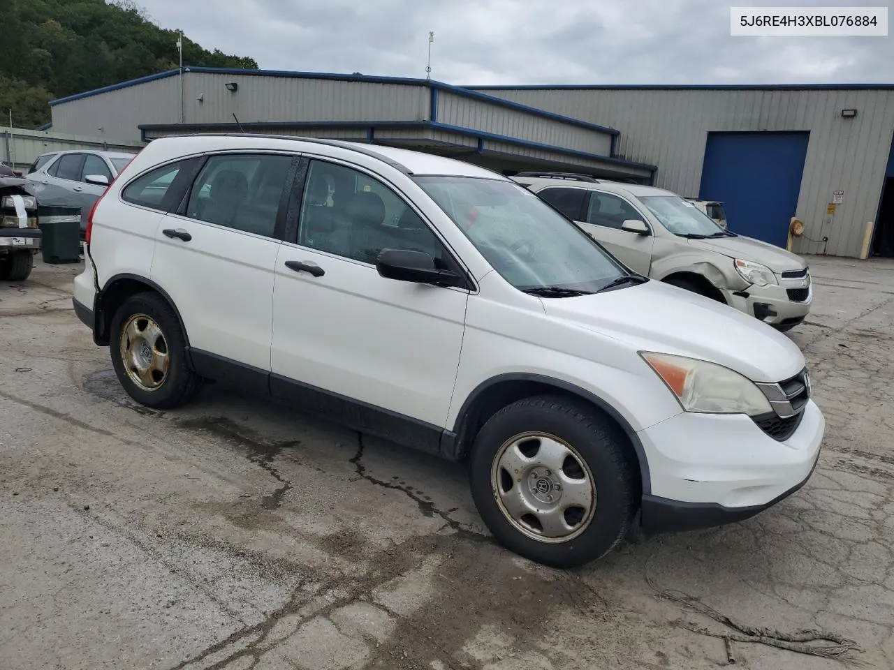 2011 Honda Cr-V Lx VIN: 5J6RE4H3XBL076884 Lot: 74922184