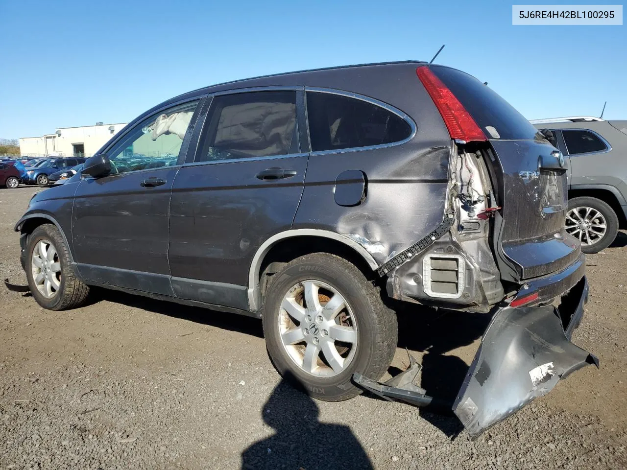 2011 Honda Cr-V Se VIN: 5J6RE4H42BL100295 Lot: 75108014