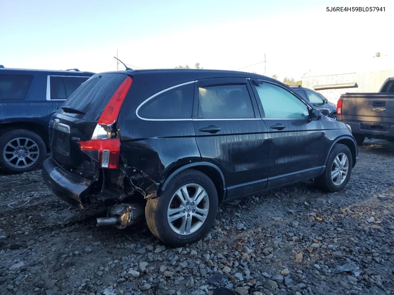 2011 Honda Cr-V Ex VIN: 5J6RE4H59BL057941 Lot: 75239754