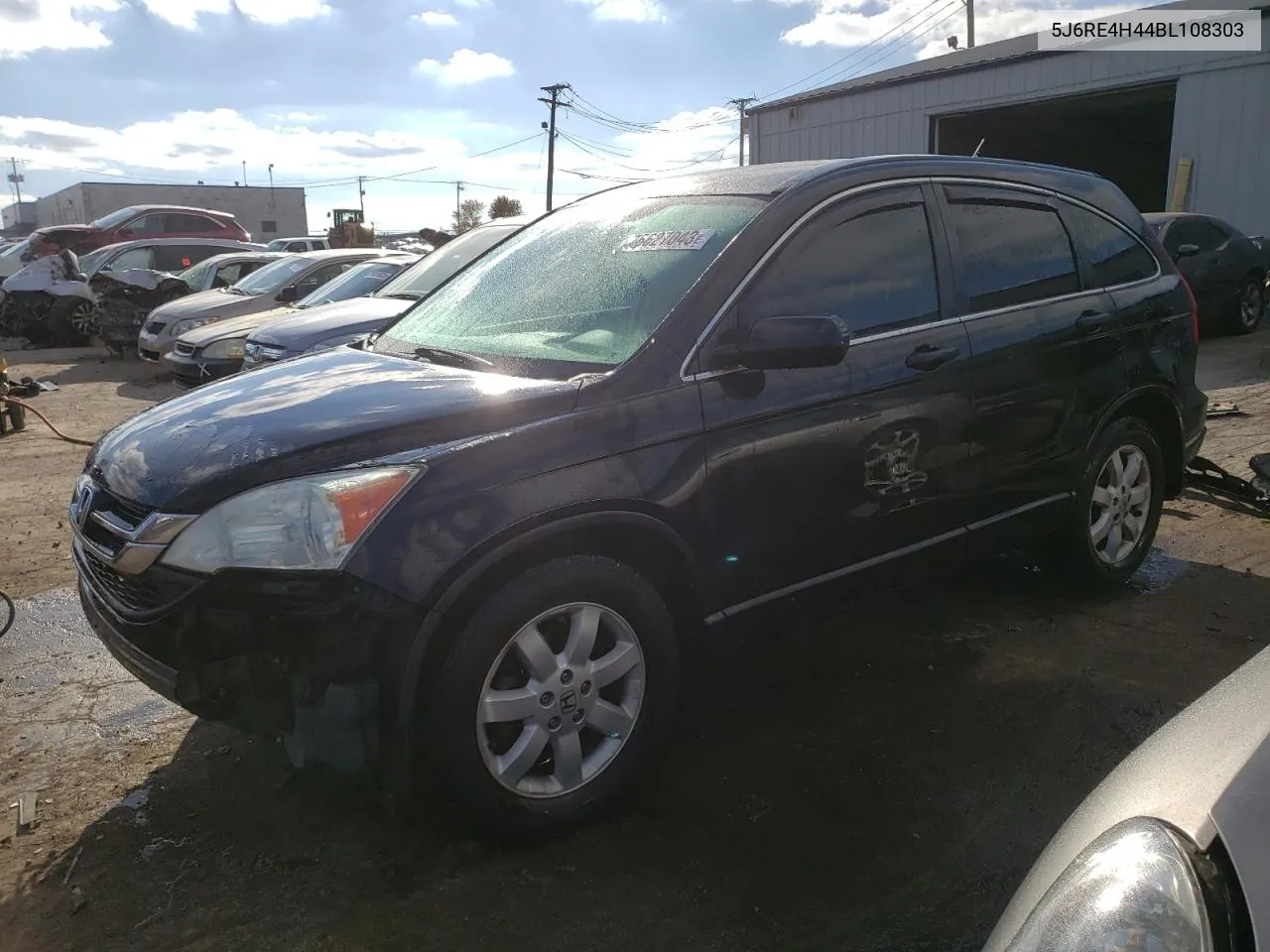 2011 Honda Cr-V Se VIN: 5J6RE4H44BL108303 Lot: 75627043