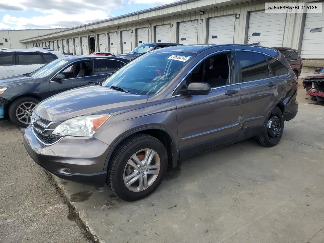 5J6RE3H57BL016136 2011 Honda Cr-V Ex