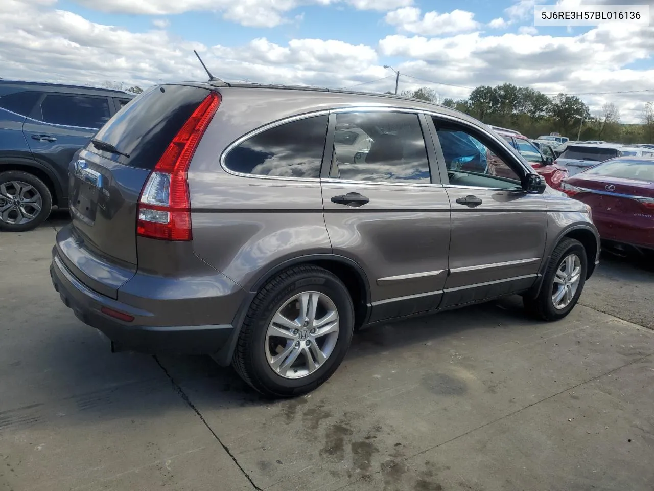 5J6RE3H57BL016136 2011 Honda Cr-V Ex