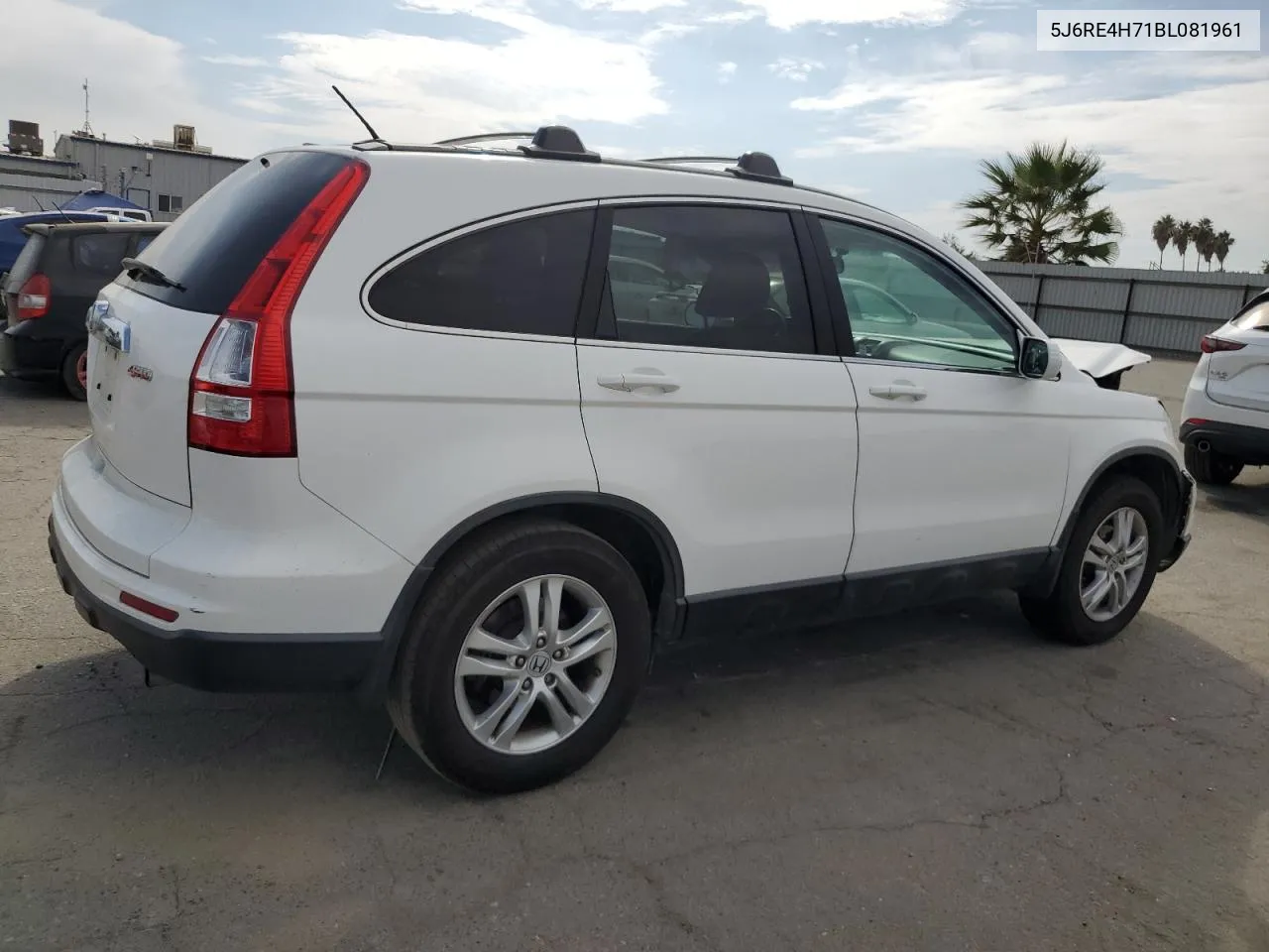 2011 Honda Cr-V Exl VIN: 5J6RE4H71BL081961 Lot: 76116614