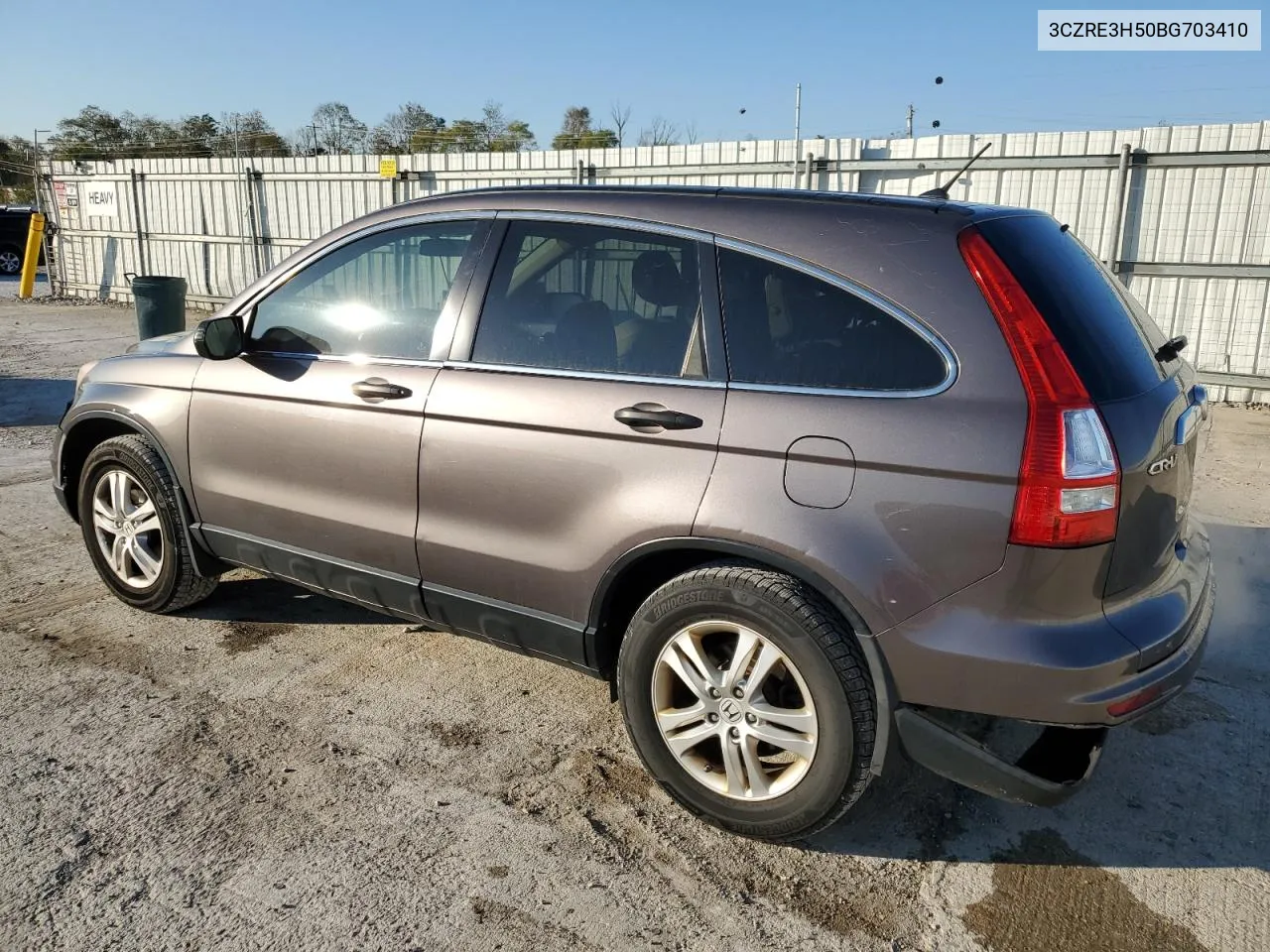 2011 Honda Cr-V Ex VIN: 3CZRE3H50BG703410 Lot: 76354444