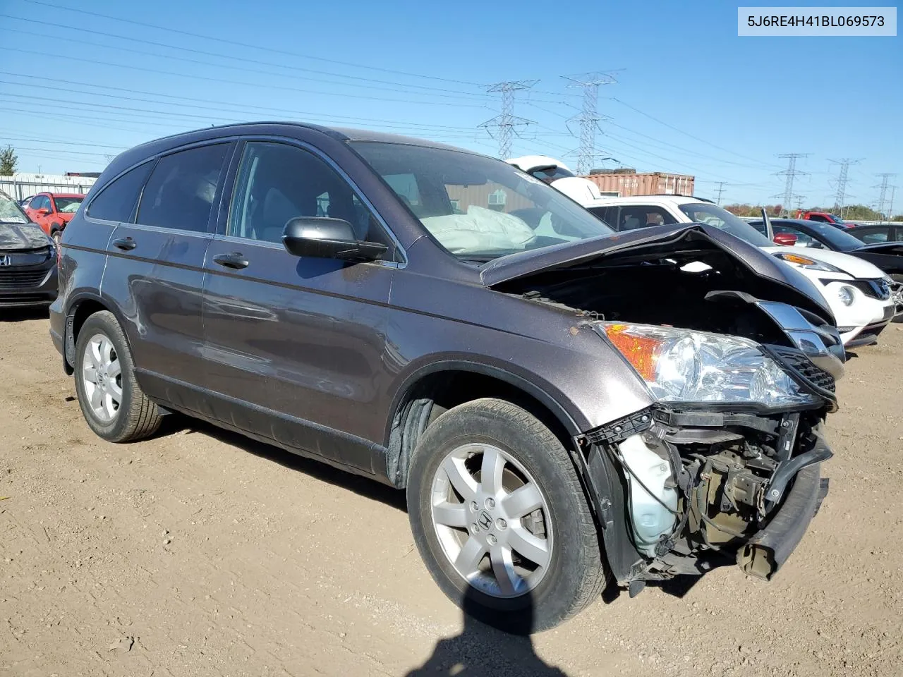 2011 Honda Cr-V Se VIN: 5J6RE4H41BL069573 Lot: 76424634