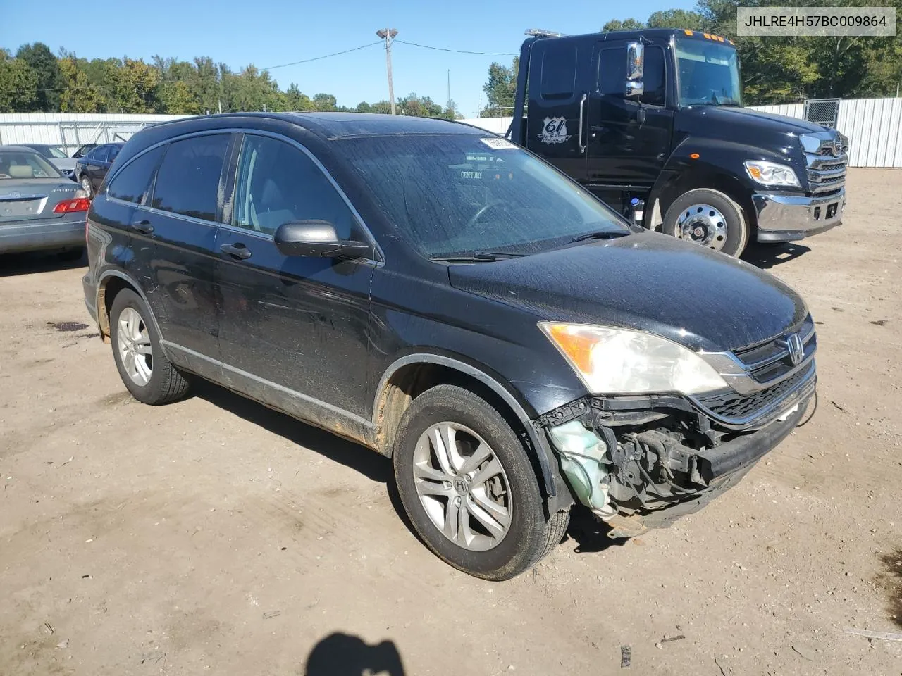 2011 Honda Cr-V Ex VIN: JHLRE4H57BC009864 Lot: 76591624