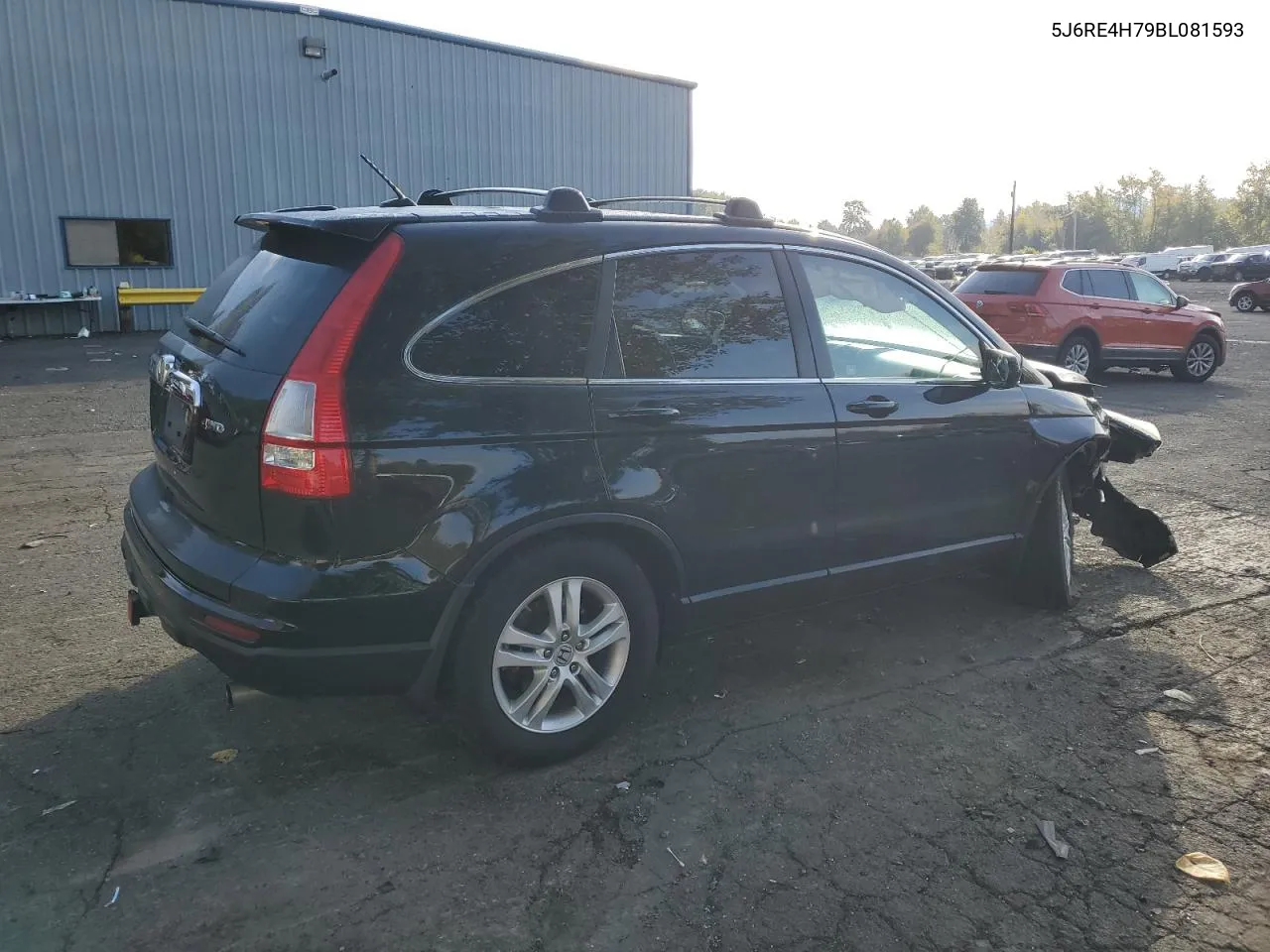 2011 Honda Cr-V Exl VIN: 5J6RE4H79BL081593 Lot: 76900884