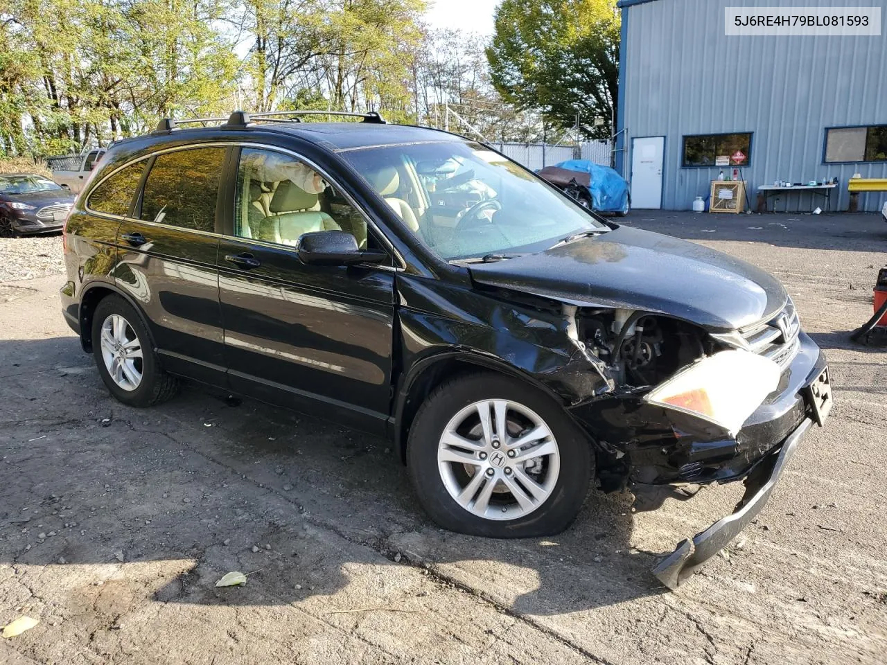 2011 Honda Cr-V Exl VIN: 5J6RE4H79BL081593 Lot: 76900884