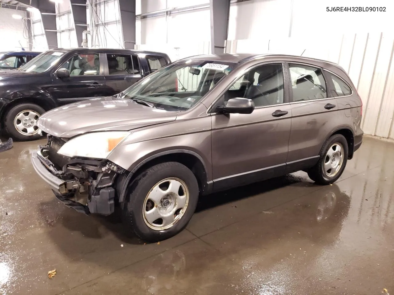 2011 Honda Cr-V Lx VIN: 5J6RE4H32BL090102 Lot: 76951154