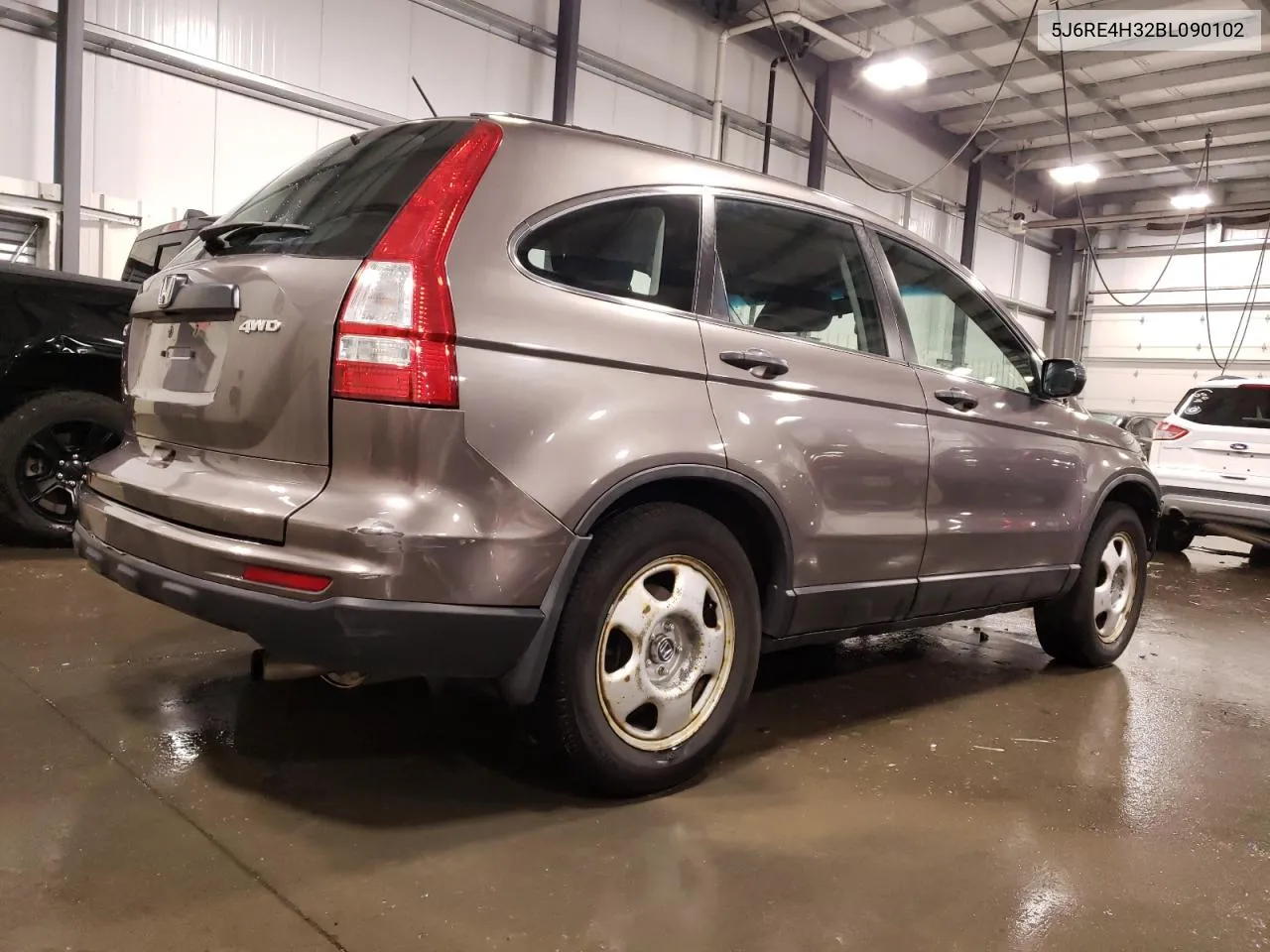 2011 Honda Cr-V Lx VIN: 5J6RE4H32BL090102 Lot: 76951154