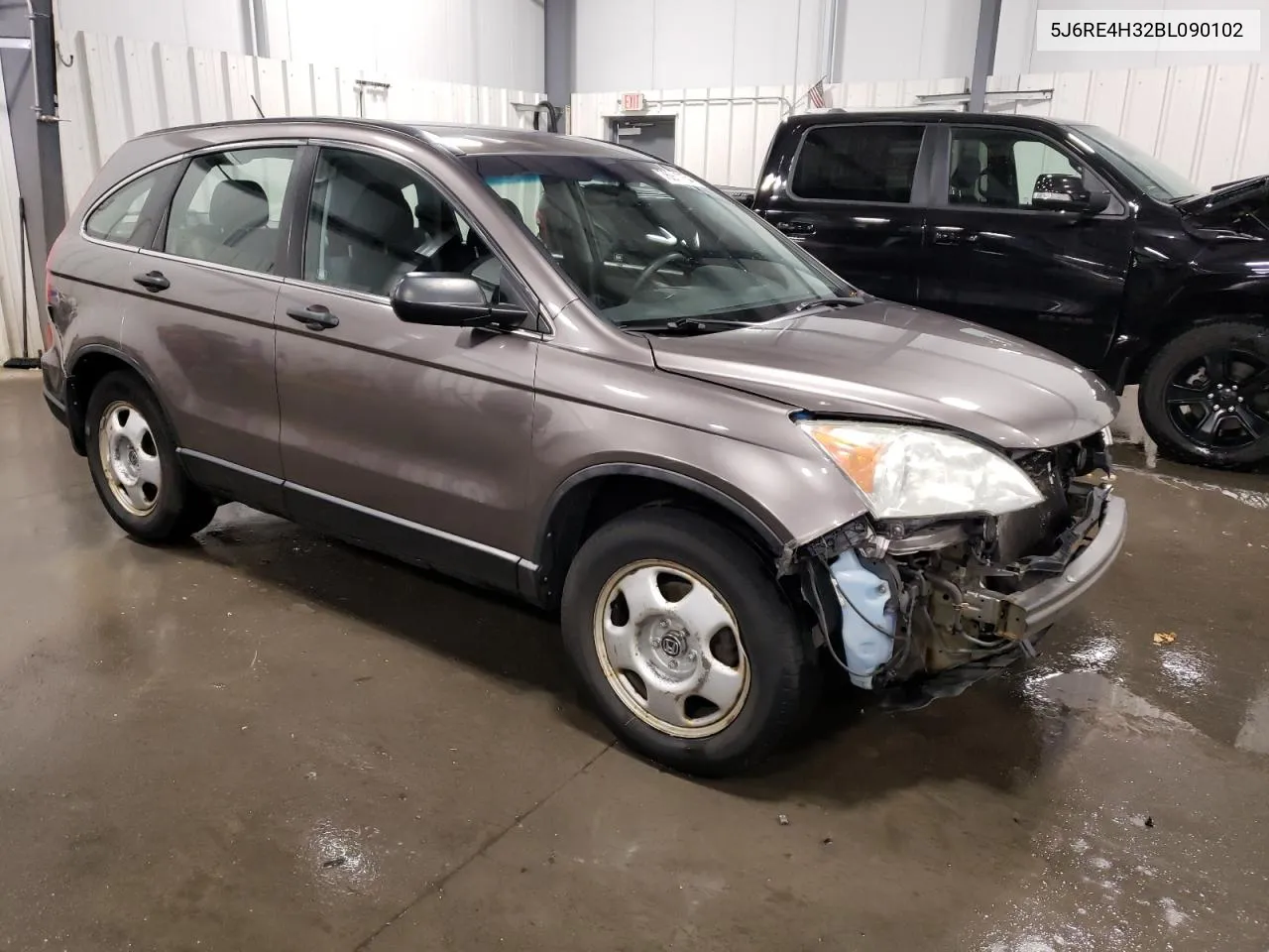 2011 Honda Cr-V Lx VIN: 5J6RE4H32BL090102 Lot: 76951154