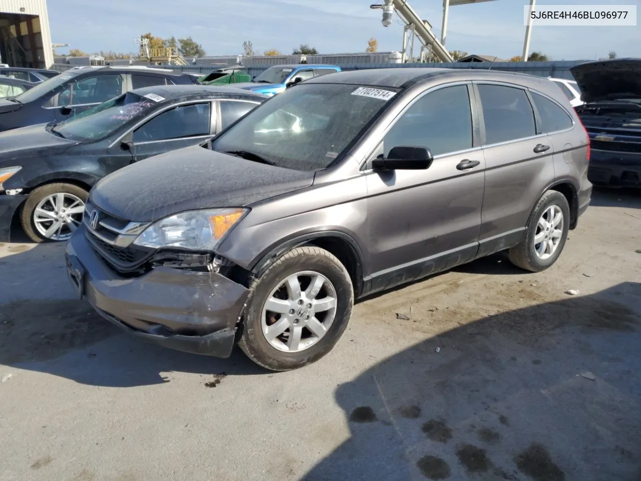 2011 Honda Cr-V Se VIN: 5J6RE4H46BL096977 Lot: 77027514