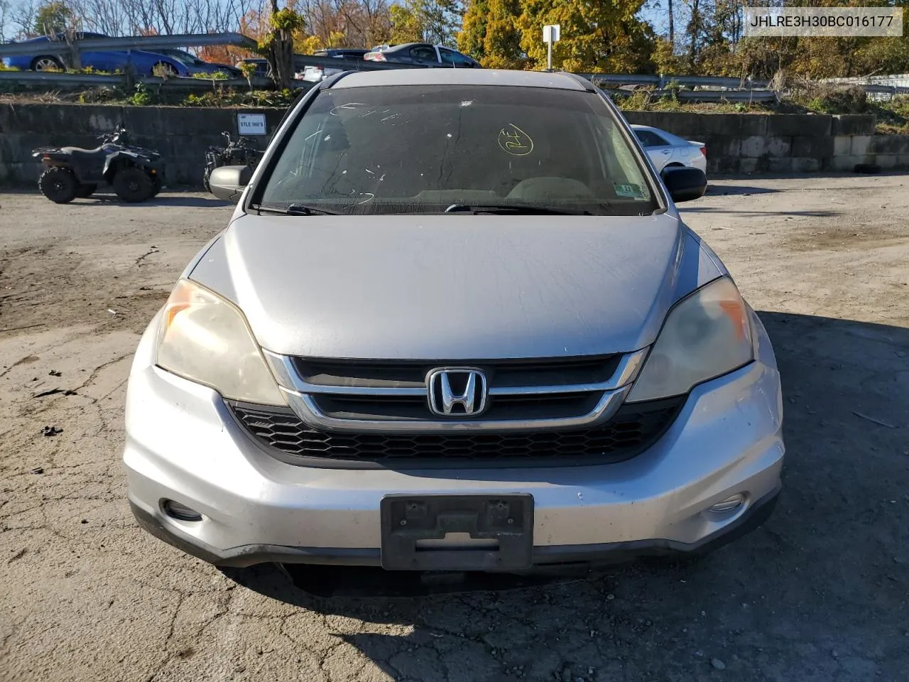 2011 Honda Cr-V Lx VIN: JHLRE3H30BC016177 Lot: 77043294