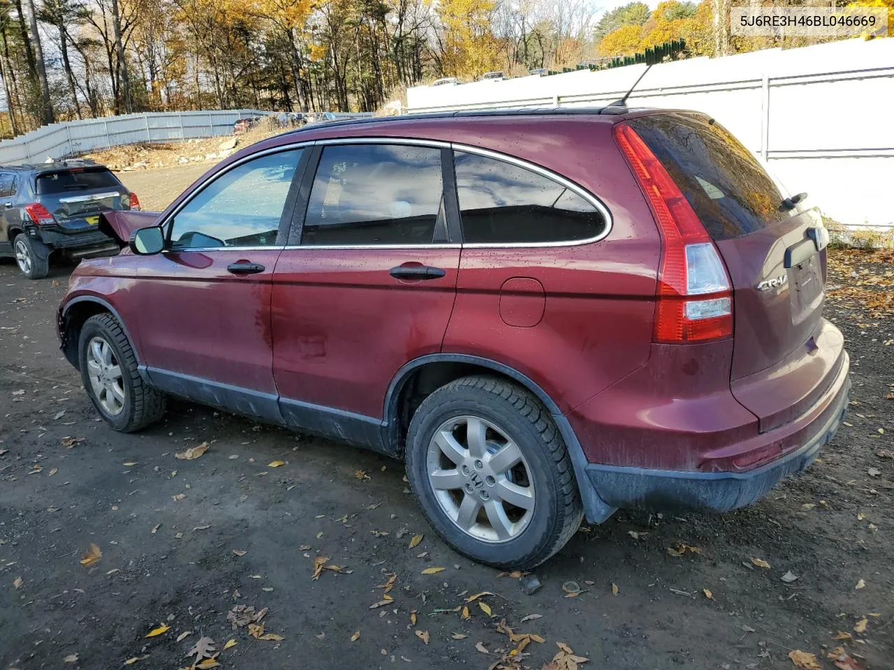 2011 Honda Cr-V Se VIN: 5J6RE3H46BL046669 Lot: 77058564