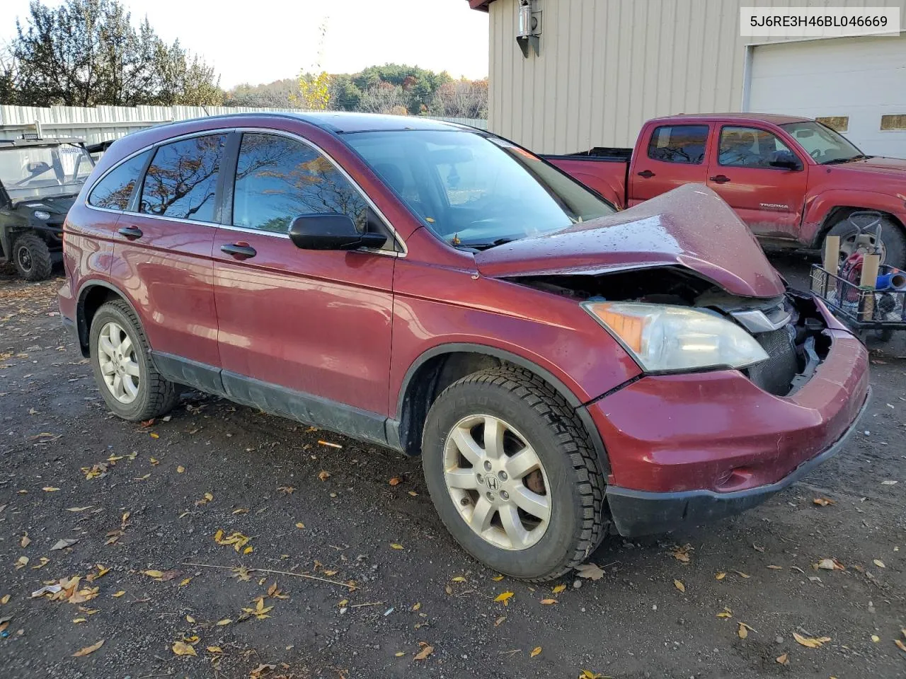 2011 Honda Cr-V Se VIN: 5J6RE3H46BL046669 Lot: 77058564