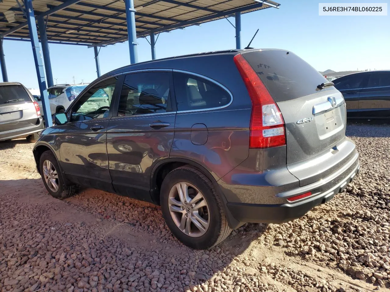 2011 Honda Cr-V Exl VIN: 5J6RE3H74BL060225 Lot: 77212524