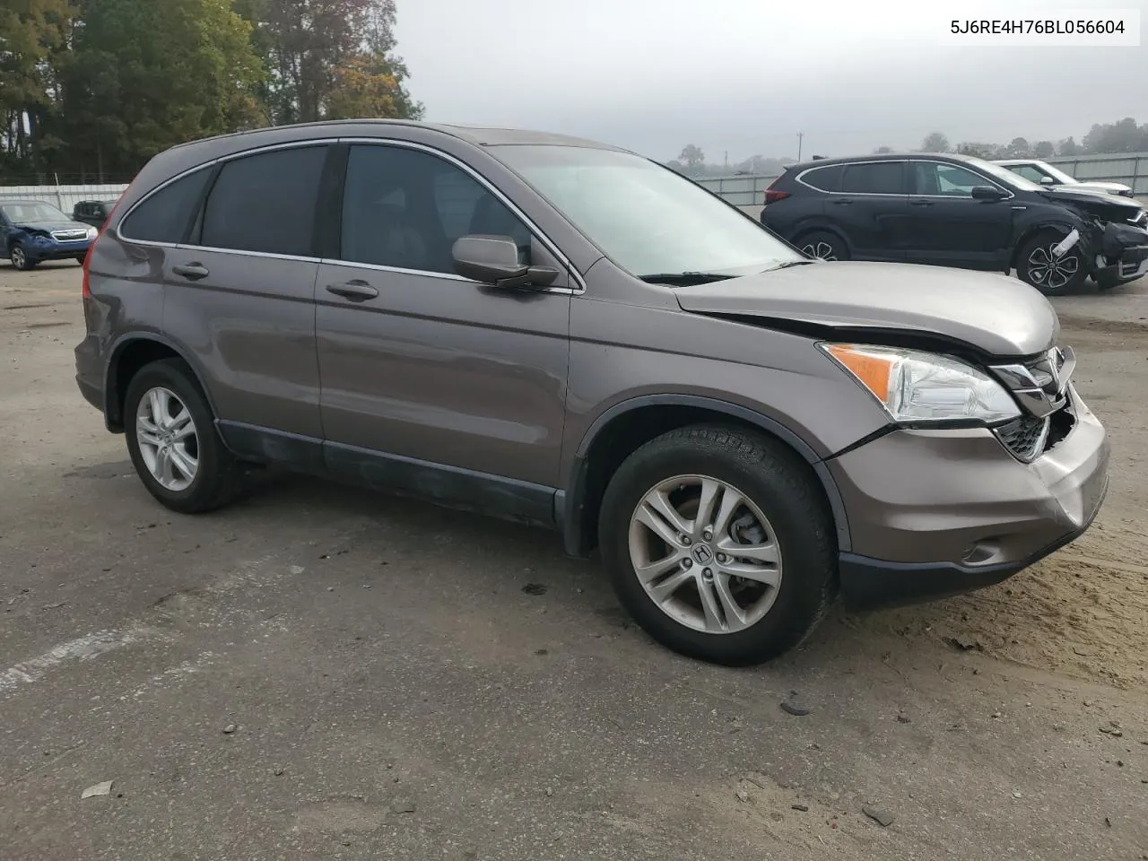 2011 Honda Cr-V Exl VIN: 5J6RE4H76BL056604 Lot: 77364344