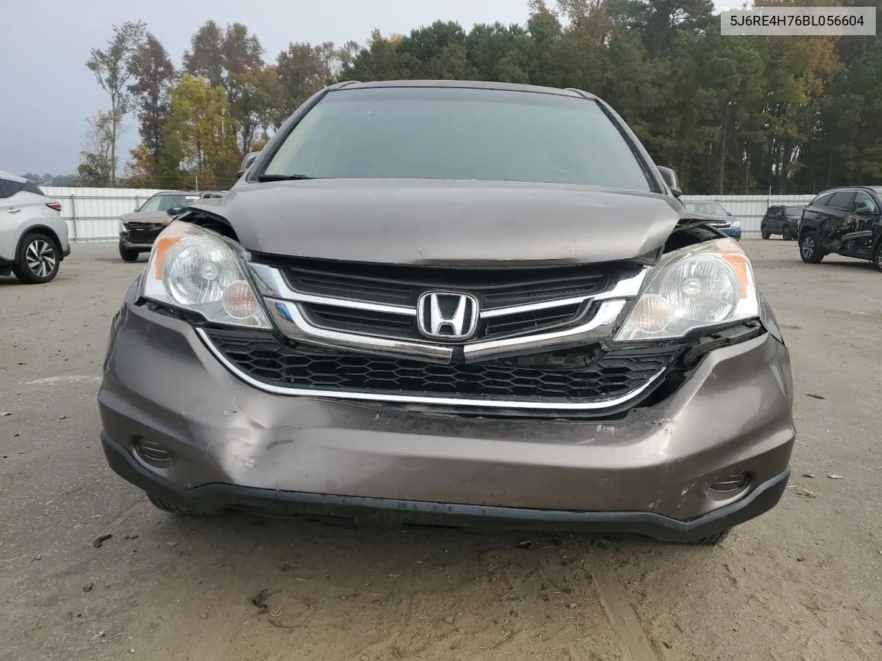 2011 Honda Cr-V Exl VIN: 5J6RE4H76BL056604 Lot: 77364344