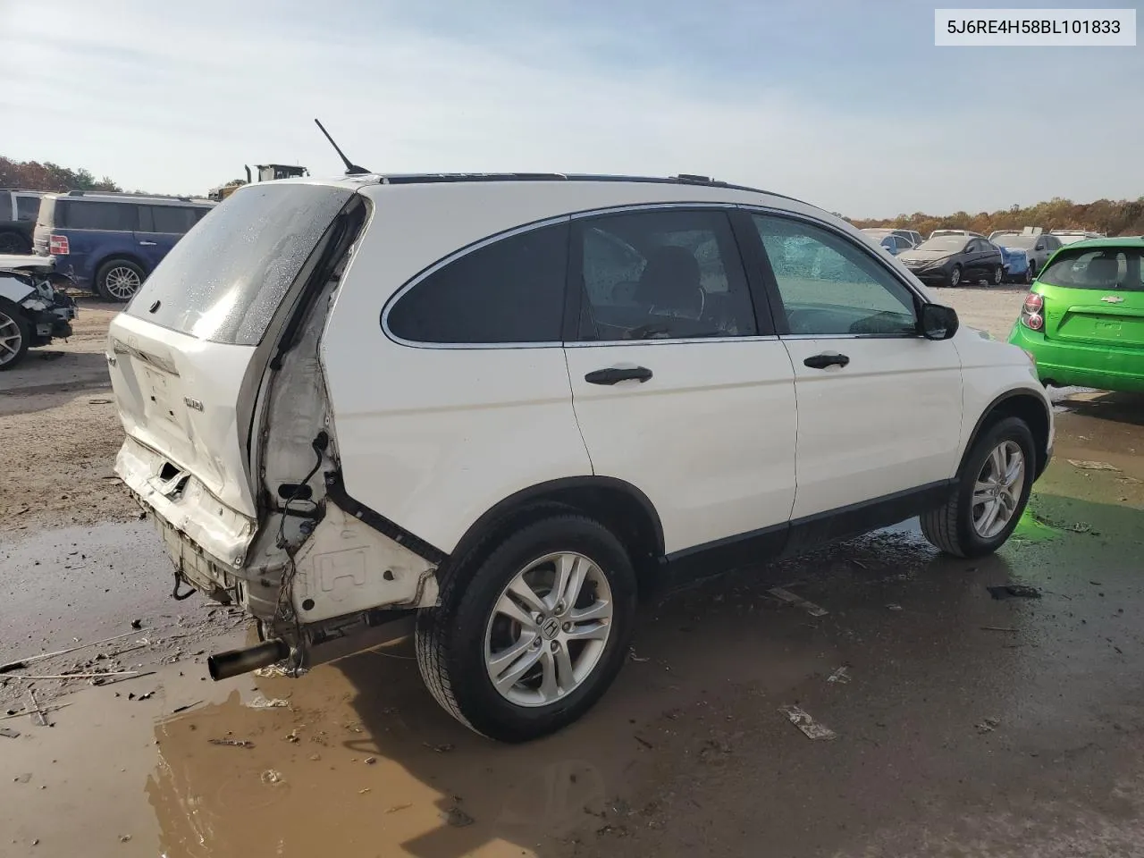 5J6RE4H58BL101833 2011 Honda Cr-V Ex