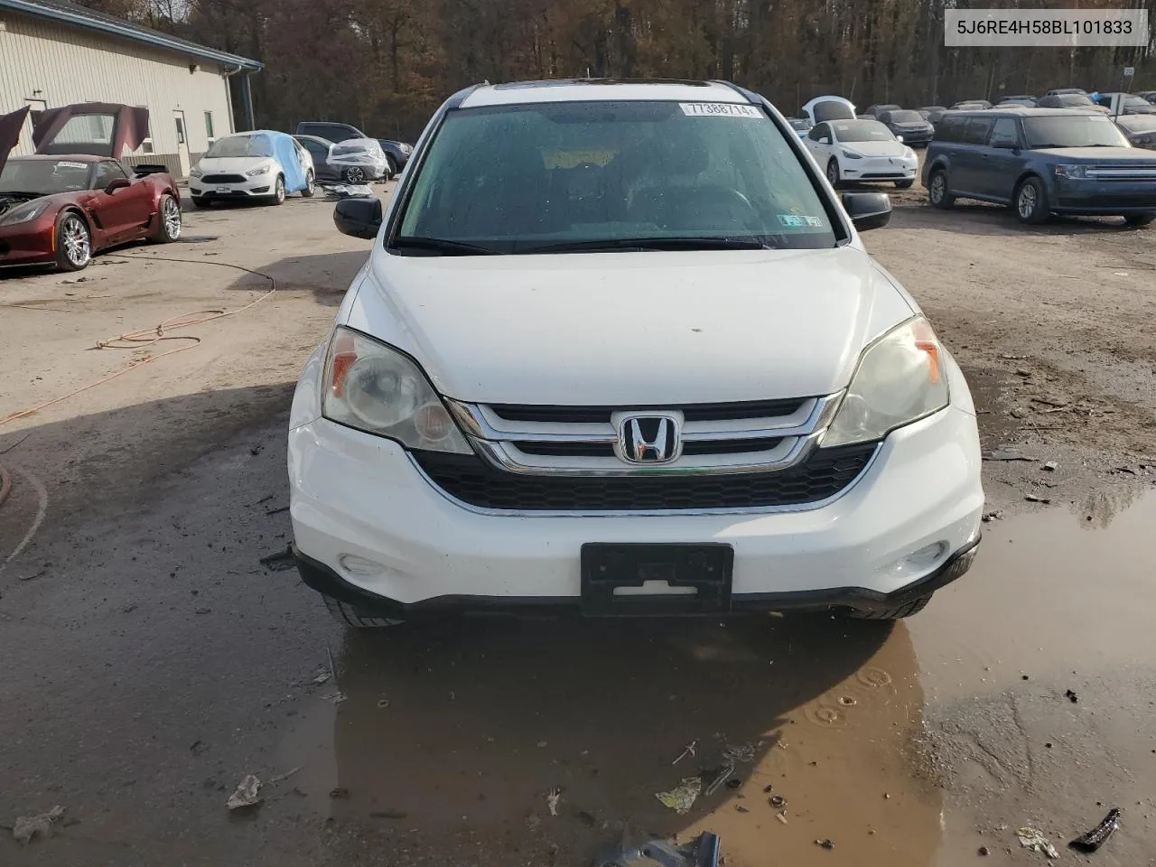 5J6RE4H58BL101833 2011 Honda Cr-V Ex