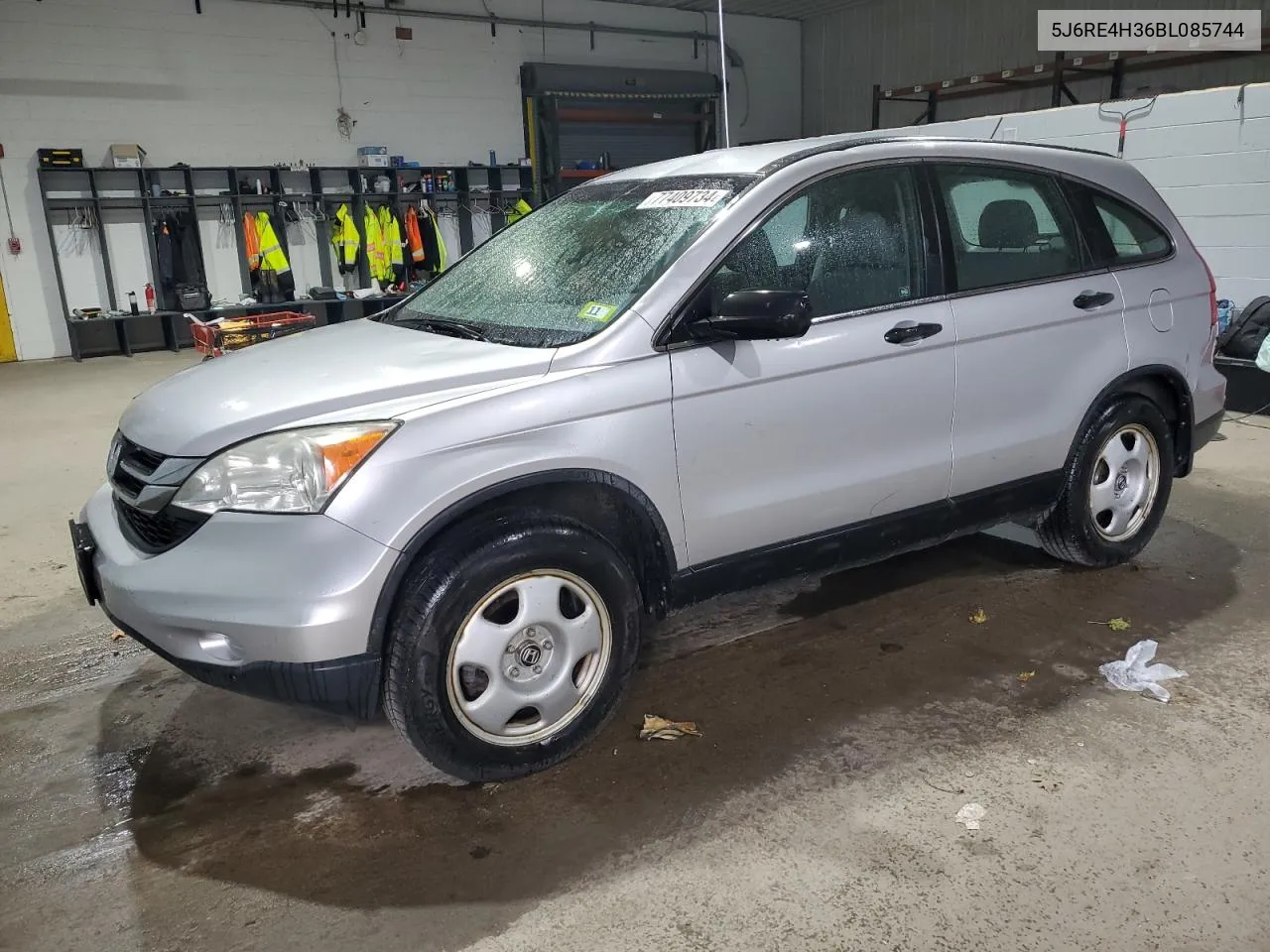 2011 Honda Cr-V Lx VIN: 5J6RE4H36BL085744 Lot: 77409734